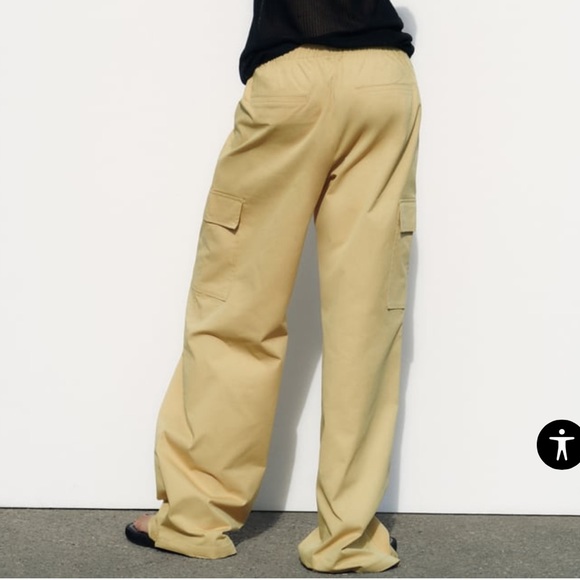 Zara Pocket Parka and Gabardine Pants Set Sz. S $178 retail - Picture 6 of 17